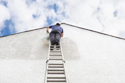Peinture extérieure à Plénée-Jugon — façades et ravalement